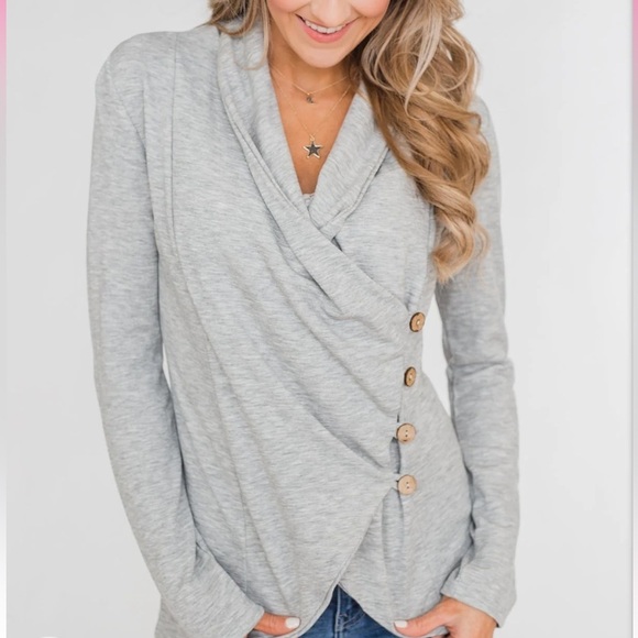 The Perfect Occasion Jacket-‎ Heather Grey - Picture 6 of 11